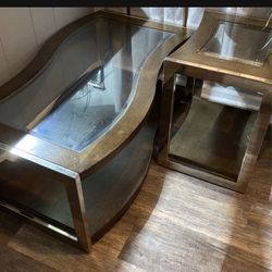 Coffee table and end table