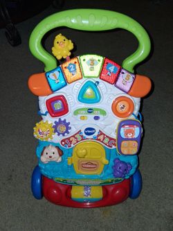 V tech learning activity walker