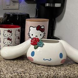 Hello Kitty Planters Ceramics 