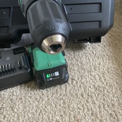 Drill Metabo Batería Y Cargador 