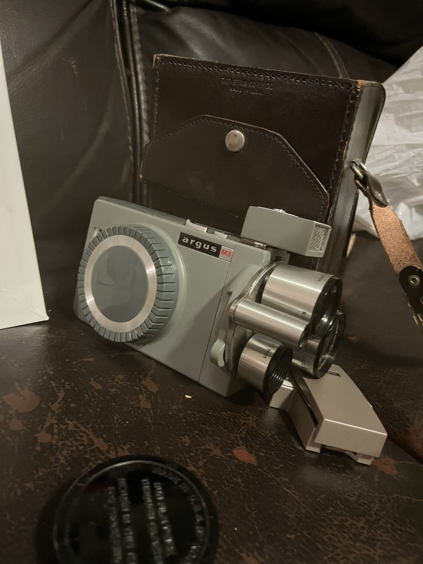Argus M3 Cinetronic 8mm movie camera
