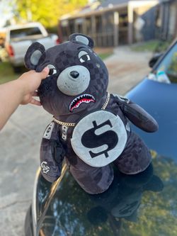 Sprayground Money Bear Backpack / Plush Bag 🔥