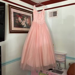 Bonito Vestido De Quinsiańera Talla Chica Limpio .nada Sucio