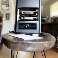 Gemelli Home™ Gourmet Steak Grille (1600 Watt), Steakhouse Quality, Infrared Ceramic Superheating Up to 1560 Degrees, Indoor Electric Infrared Grill a
