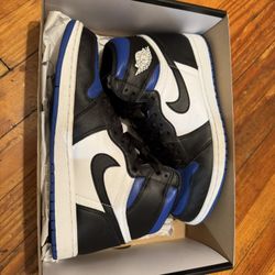 Jordan 1 Royal Toe Size 10 Preowned