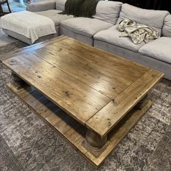 Restoration Hardware Balustrade Coffee Table DISCONTINUED