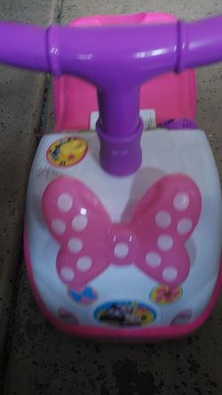 Minnie toddler ride on