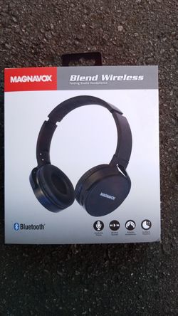 Magnavox blend wirles folding studio headphones