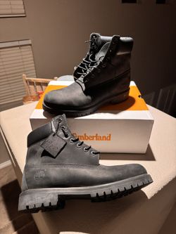 Timberland Men boots/ All Black