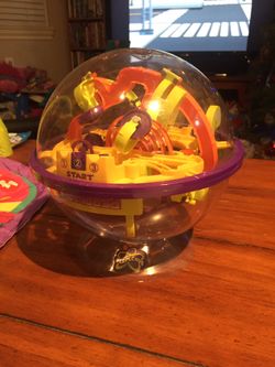Labyrinth maze ball.