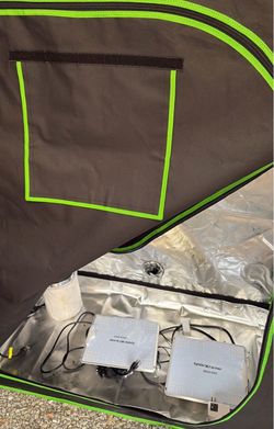 Grow tent with LED Lights fan and filter