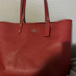 COACH mini city tote bag