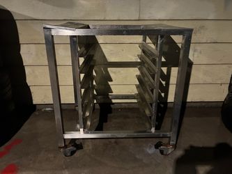 Moffat SK32 Stainless Convection Oven Stand w/ Casters for E32 & G32