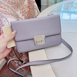 MICHAEL KORS  Leather Sloan Small Gusset Crossbody bag/NWT