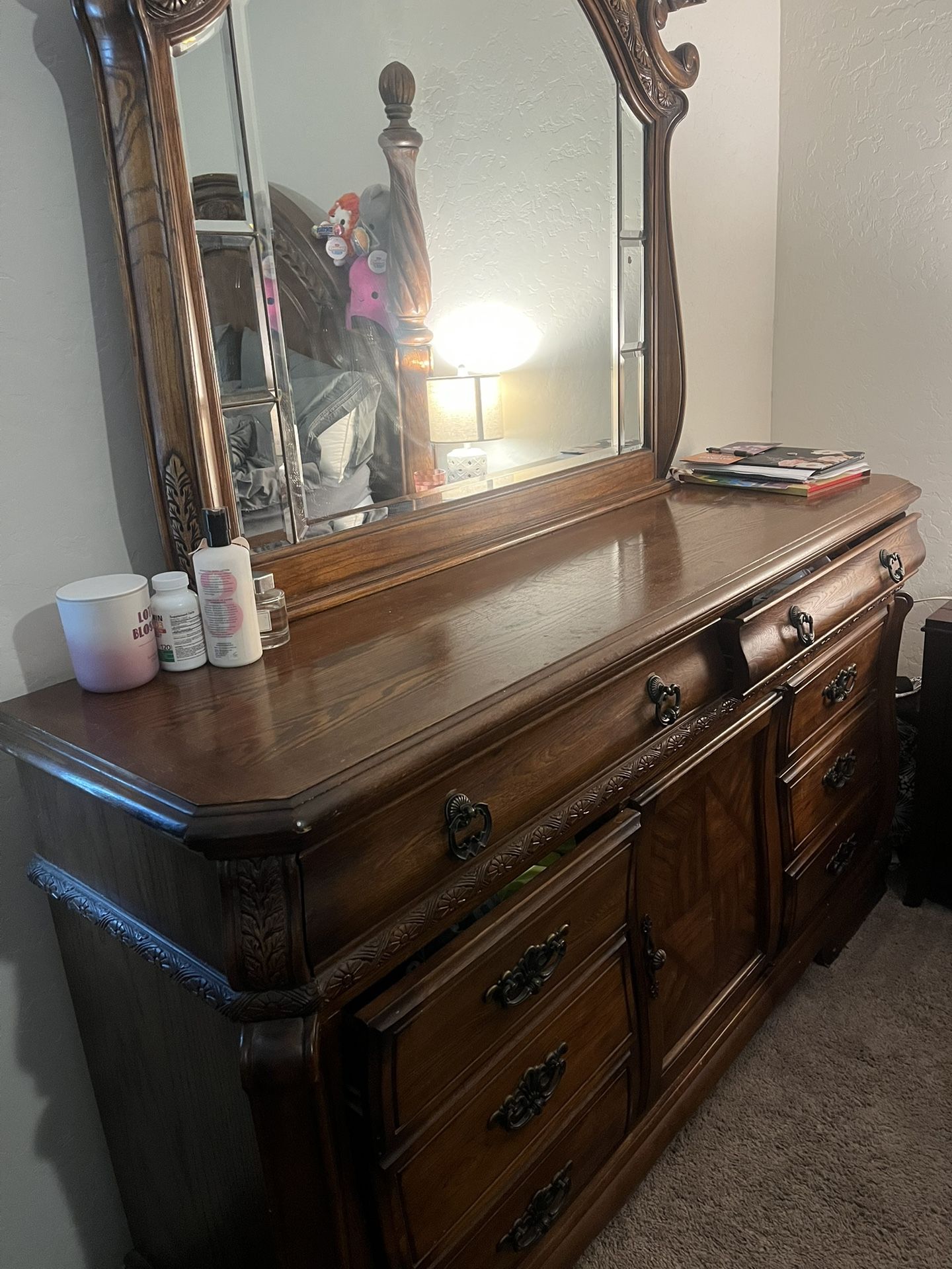 Solid Oak Dresser