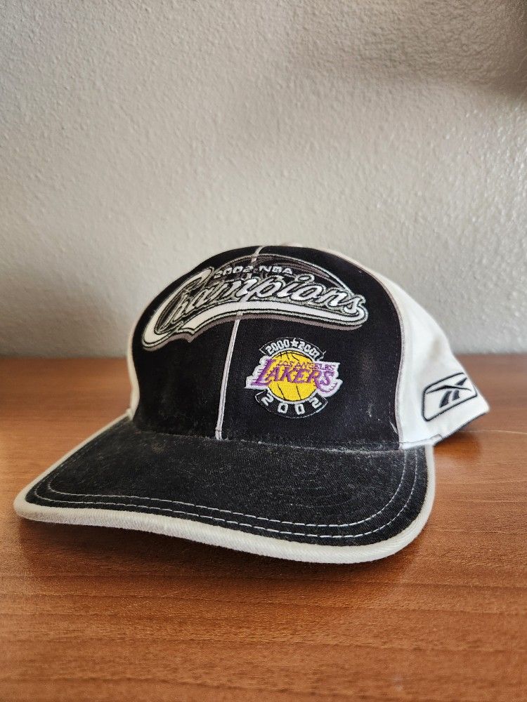 Lakers 2002 Championship NBA Cap