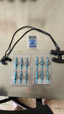 Crossbow carbon tips and rope device