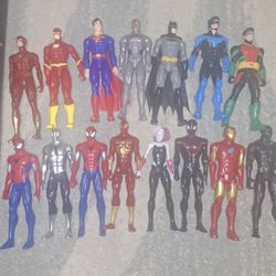 12 Inch Action Figure Lot