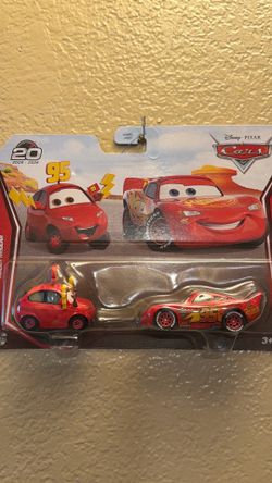 Pixar cars Maddy mcgear and McQueen