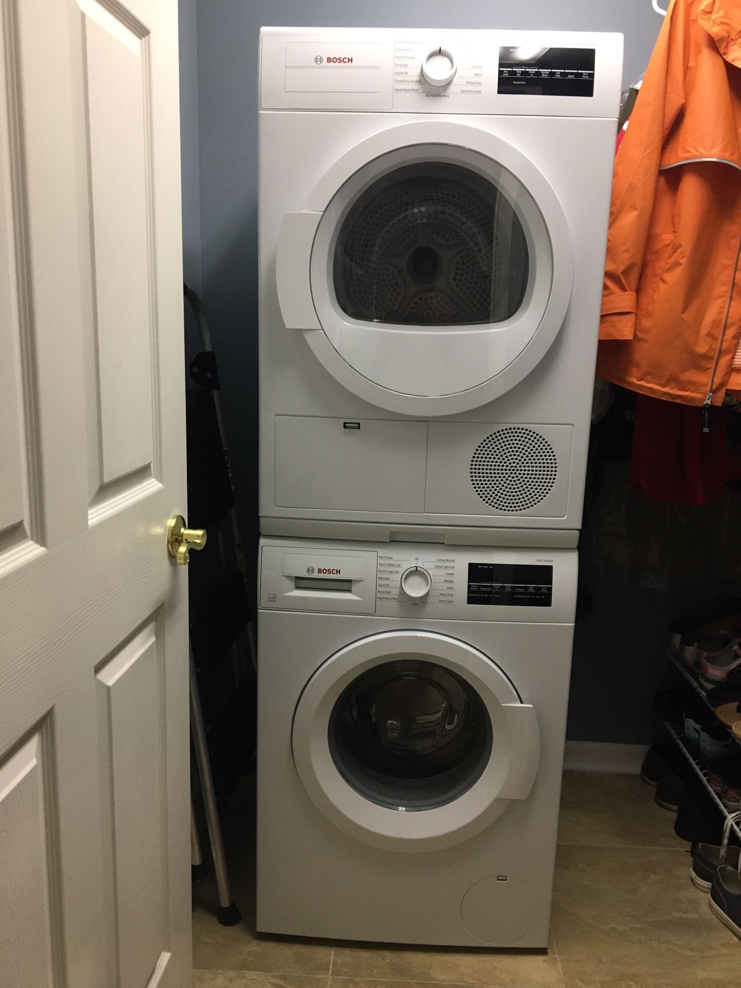 Bosch 300 Series Washer and Dryer
