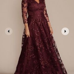 Oleg Cassini Gown Size 16w