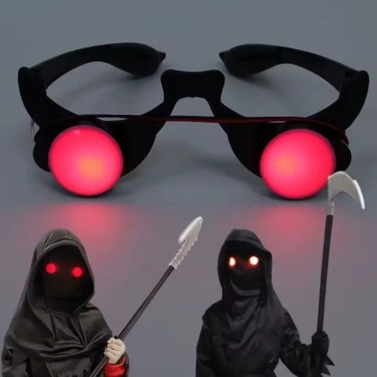 Glow In the DARK GLASSES with Cape