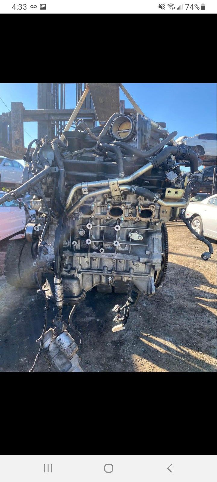 Infiniti   Engine  Has 56k 