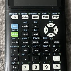 TI-84 Plus CE Graphing Calculator With Charging Cable 