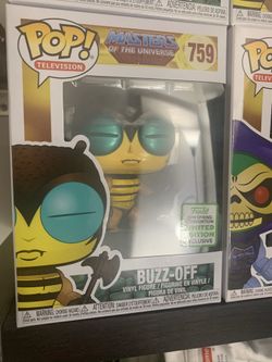 Funko Pop MOTU Buzz-Off convention exclusive 759