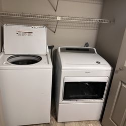 Whirlpool Electric Washer And Dryer