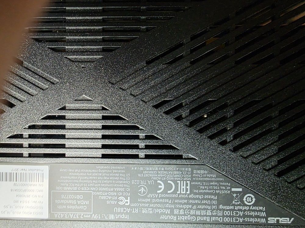 Asus RT-AC88U Dual Band Gigabit Wi-fi Gaming Router