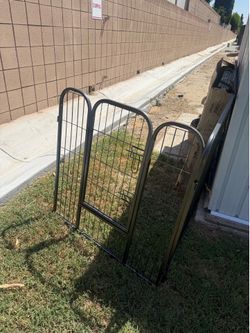 Dog fence 8 panels