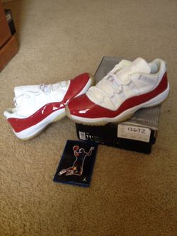 VNDS 2001 air Jordan 11 low cherry og
