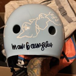 Autographed Skate Helmet