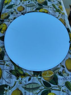 Vintage mirror, round