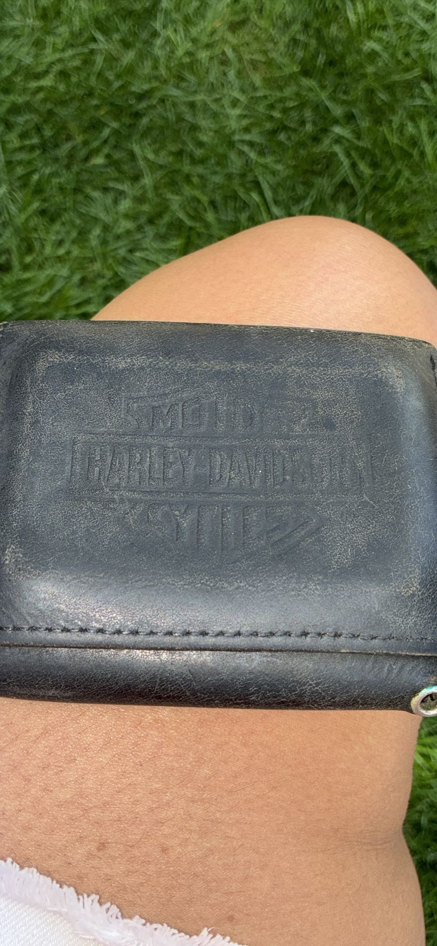 Vintage Harley Davidson Leather Wallet