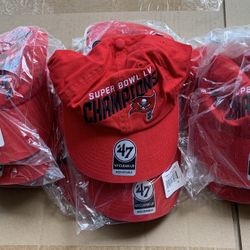 Tampa Bay Buccaneers Super Bowl LV Hat - Adjustable - ‘47 Brand - Factory Sealed 