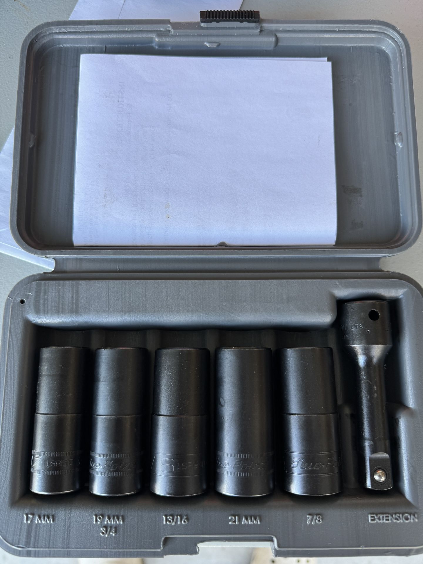 Snap On Brand New 6pc Wheel Socket Set 