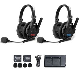 SYNCO Xtalk Xmax2 Wireless Intercom Headset Set 2 Person 2.4GHz Full-Duplex