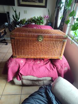 Antique Wecker Blanket Chest 1970