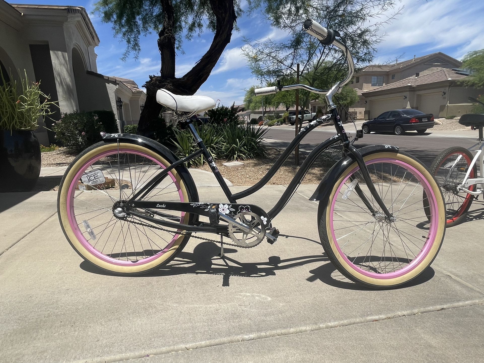 Phat Sachi 26″ 3-Speed Women’s Beach Cruiser