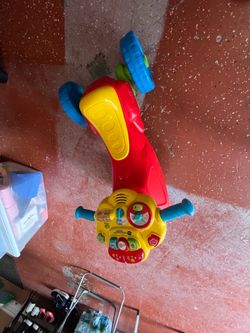 Motorcycle Riding Toy Music Like New