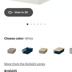 Pittsburg: Ikea Kuggis Storage Bin with Lid