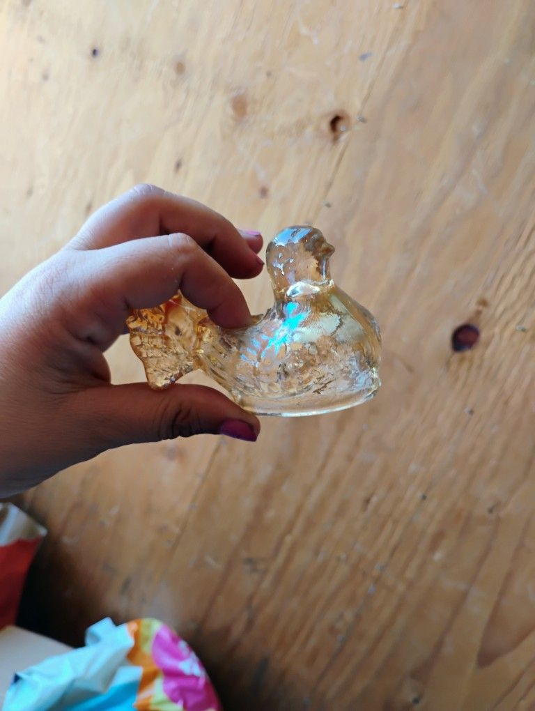 Turkey Glass Candle Holder