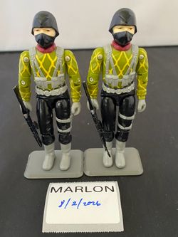 Vintage 1989 G.I. Joe Python Patrol Python Trooper