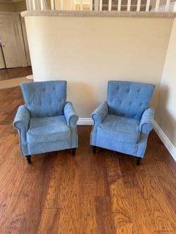 Blue Accent Chairs🌷