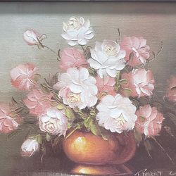 FLORAL STILL LIFE. ROBERT COX