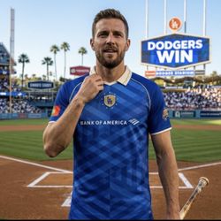 2026 SGA Los Angeles Dodgers Soccer Jersey Size XL