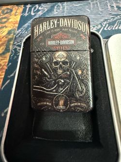 Harley-Davidson Skull Motorcycle Lighter