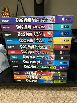 Dog Man Book Series by Dav Pilkey – 12 Books